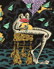 Load image into Gallery viewer, Martini Frog print
